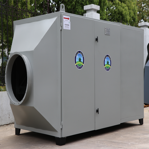 Activated carbon adsorption waste gas treatment box